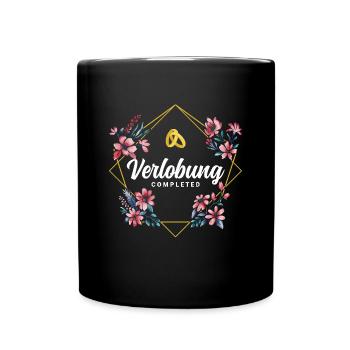 Verlobund Completed - Tasse einfarbig - Schwarz - Vorne