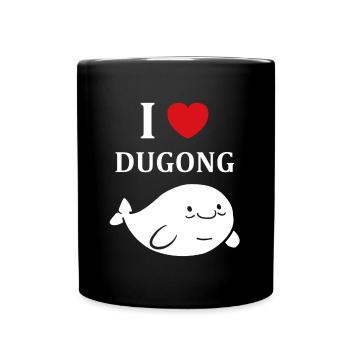 Dugong - Full Colour Mug - black - Front