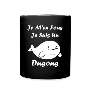 Dugong - Full Colour Mug - black - Front