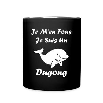 Dugong - Full Colour Mug - black - Front
