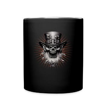 St. Patrick's Day Design Evil Leprechaun - Full Colour Mug - black - Front