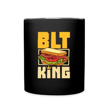 BLT King - Tasse einfarbig - Schwarz - Vorne