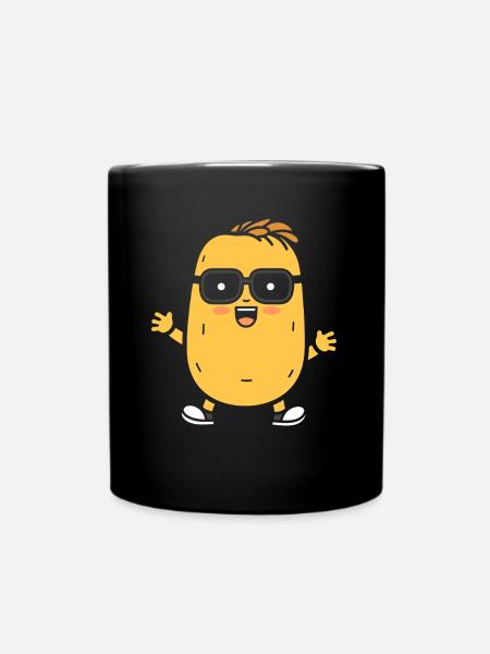 Patate - Mug uni - noir