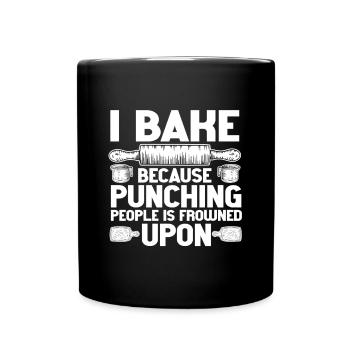 Wine Tasting Funny Wine Lover - Tasse einfarbig - Schwarz - Vorne