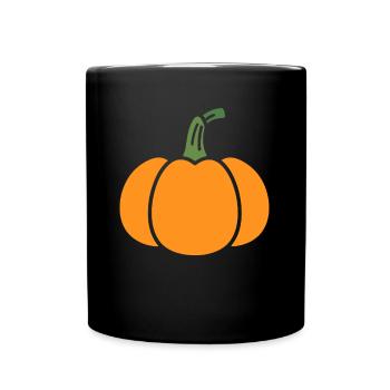 pumpkin - Full Colour Mug - black - Front