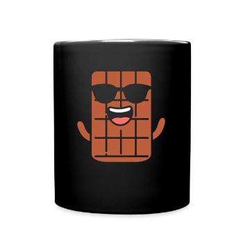 Chocolate - Full Colour Mug - black - Front
