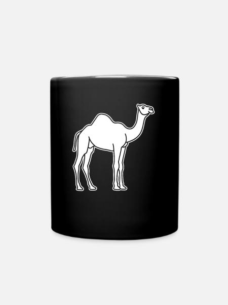 Kamel - Tasse einfarbig - Schwarz