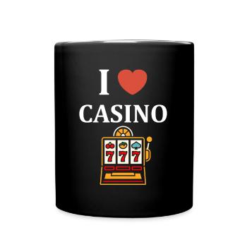 Casino - Full Colour Mug - black - Front