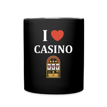 Casino - Full Colour Mug - black - Front