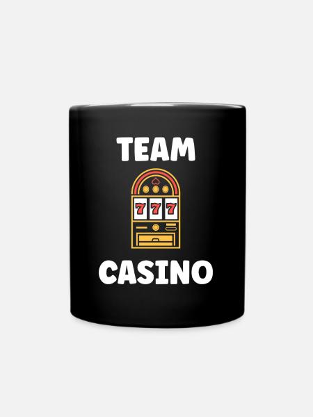 Kasino - Tasse einfarbig - Schwarz