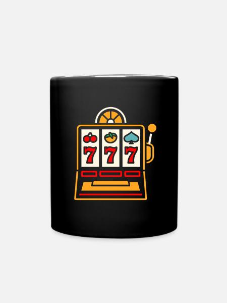 Casino - Full Colour Mug - black