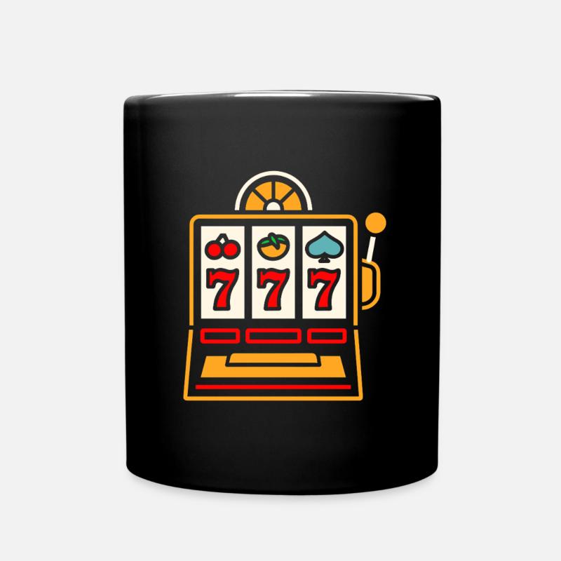Casino - Full Colour Mug - black