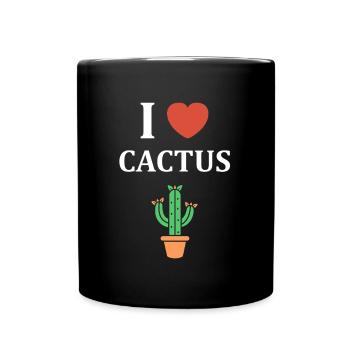 Cactus - Full Colour Mug - black - Front