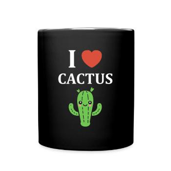 Cactus - Full Colour Mug - black - Front
