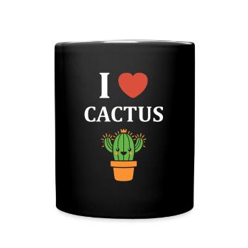 Cactus - Full Colour Mug - black - Front