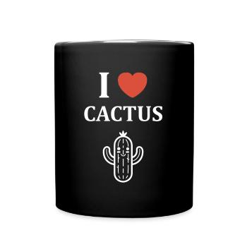Cactus - Full Colour Mug - black - Front
