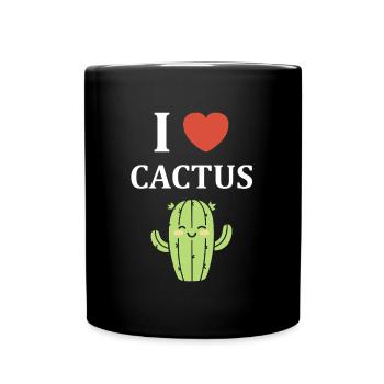 Cactus - Full Colour Mug - black - Front