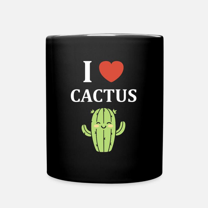 Cactus - Full Colour Mug - black