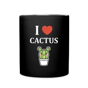 Cactus - Full Colour Mug - black - Front