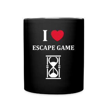 Escape game - Mug uni - noir - Devant