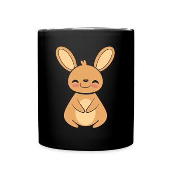wallaby - Full Colour Mug - black - Front