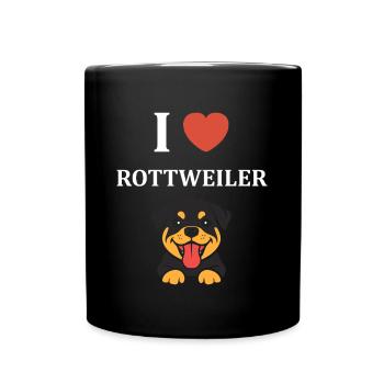 Rottweiler - Full Colour Mug - black - Front