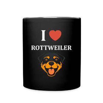 Rottweiler - Full Colour Mug - black - Front