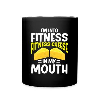 Fromagerie Amateur de fromage - Mug uni - noir - Devant