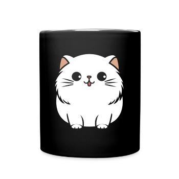 Persian cat - Full Colour Mug - black - Front