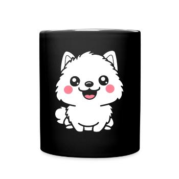 Pomsky - Full Colour Mug - black - Front