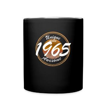 Retro 60 Years Vintage 1965 Great 60. - Full Colour Mug - black - Front