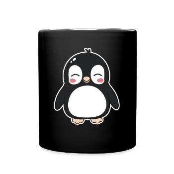penguin - Full Colour Mug - black - Front
