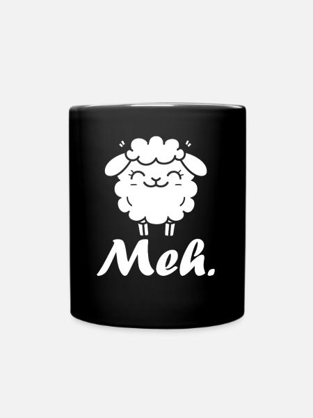 mouton - Mug uni - noir