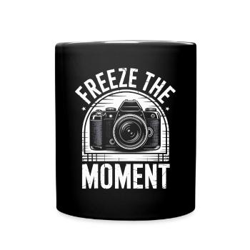 Figer l’instant Photographe Photographie - Mug uni - noir - Devant