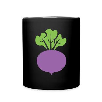 turnip - Full Colour Mug - black - Front