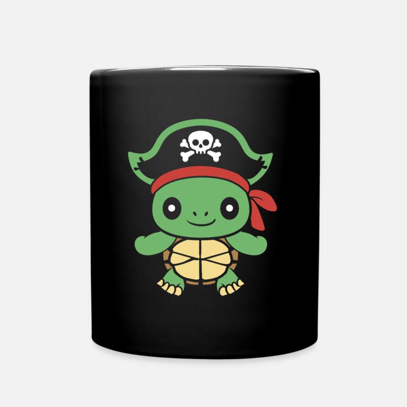 Pirat - Tasse einfarbig - Schwarz