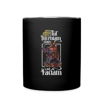 Hannibal - Aut inveniam viam aut faciam - Full Colour Mug - black - Front