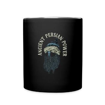 Persian Power - Persian Helmet - Full Colour Mug - black - Front