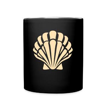 shell - Full Colour Mug - black - Front