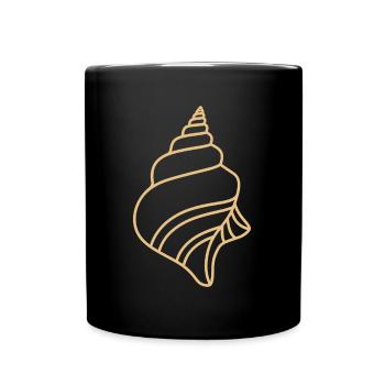 shell - Full Colour Mug - black - Front