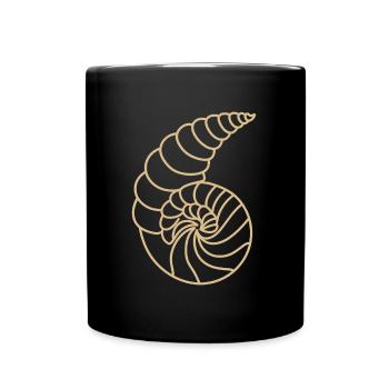 shell - Full Colour Mug - black - Front