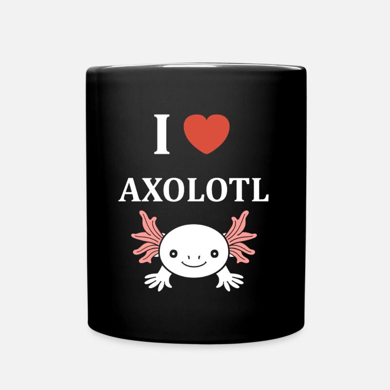 axolotl - Mug uni - noir