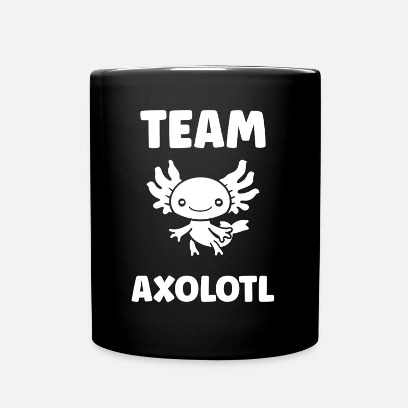 axolotl - Mug uni - noir