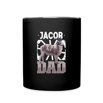 Jakobschaf Papa - Mug uni - noir - Devant