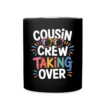 Cousin Crew reprend Cousins Cousine - Mug uni - noir - Devant