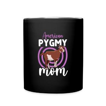 Mom of an American Pygmy - Full Colour Mug - black - Front