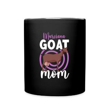 Mom of a Murcia-Granada goat - Full Colour Mug - black - Front