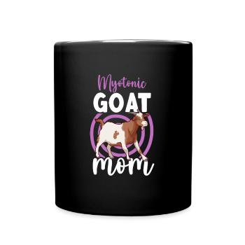 Mom of a Myotonic Goat - Full Colour Mug - black - Front