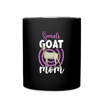 Maman d’un cheval Galla - Mug uni - noir - Devant