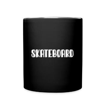 Skateboard sport - Mug uni - noir - Devant